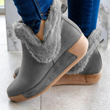 Load image into Gallery viewer, Lydiashoes Soft Faux Suede Fur Ankle Boots