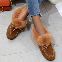 Load image into Gallery viewer, Lydiashoes Women&#39;S Casual Plush Shoes Autumn And Winter Flat Shoes