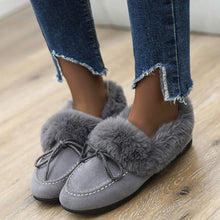 Load image into Gallery viewer, Lydiashoes Women&#39;S Casual Plush Shoes Autumn And Winter Flat Shoes