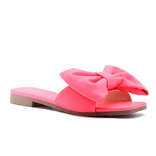 Load image into Gallery viewer, Lydiashoes Bow Casual Slides Sandals