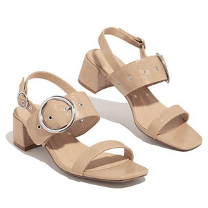 Lydiashoes Around-The-Ankle Adjustable Buckle Closure Sandals
