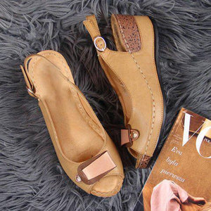 Lydiashoes Comfortable Casual Wedge Heel Sandals