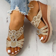Load image into Gallery viewer, Lydiashoes Platform Wedge Casual Sandals