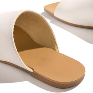 Lydiashoes Mint Strap Detailing Slip On Sandals