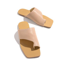 Load image into Gallery viewer, Lydiashoes Mint Strap Detailing Slip On Sandals