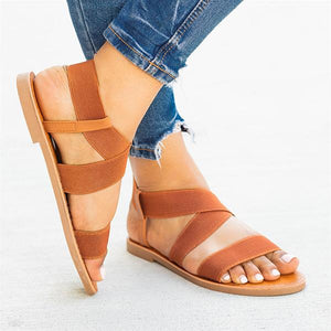 Lydiashoes Stylish Stretchy Strap Essential Sandals