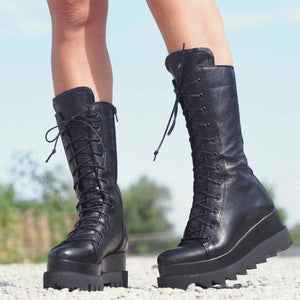 Lydiashoes Women's Faux Leather Boots