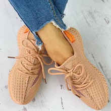 Load image into Gallery viewer, Lydiashoes Colorblock Breathable Lace-up Fashion Sneakers