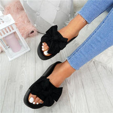 Load image into Gallery viewer, Lydiashoes  Bowknot Flatform Slides Outdoor Sandals