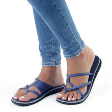 Load image into Gallery viewer, Lydiashoes Oceanside Rope Flats Sandals
