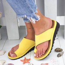 Load image into Gallery viewer, Lydiashoes  Slip-On Comfy Platform Sandals