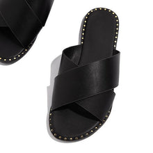 Load image into Gallery viewer, Lydiashoes Strap Crossover Detail Cushioned Insole Slippers