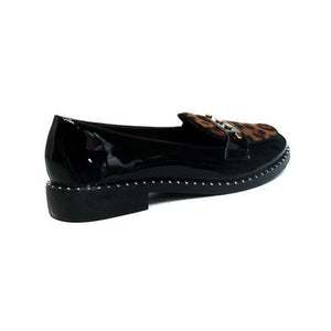 Lydiashoes Tris Patent Slip-On Flat Loafers