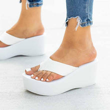 Load image into Gallery viewer, Lydiashoes Flip-flops Foam Wedge Heel Sandals