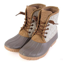 Load image into Gallery viewer, Lydiashoes Women Waterproof Lace Up Duck Boots