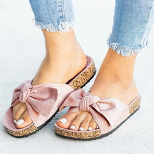 Load image into Gallery viewer, Lydiashoes Cute Bow-knot Platform Flat Slippers