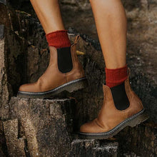 Load image into Gallery viewer, Lydiashoes Artificial Leather Chelsea Boots