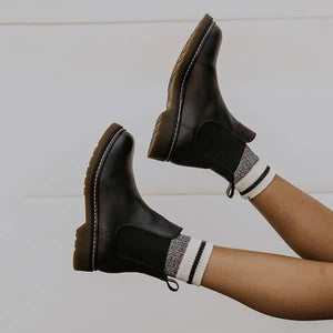 Lydiashoes Artificial Leather Chelsea Boots